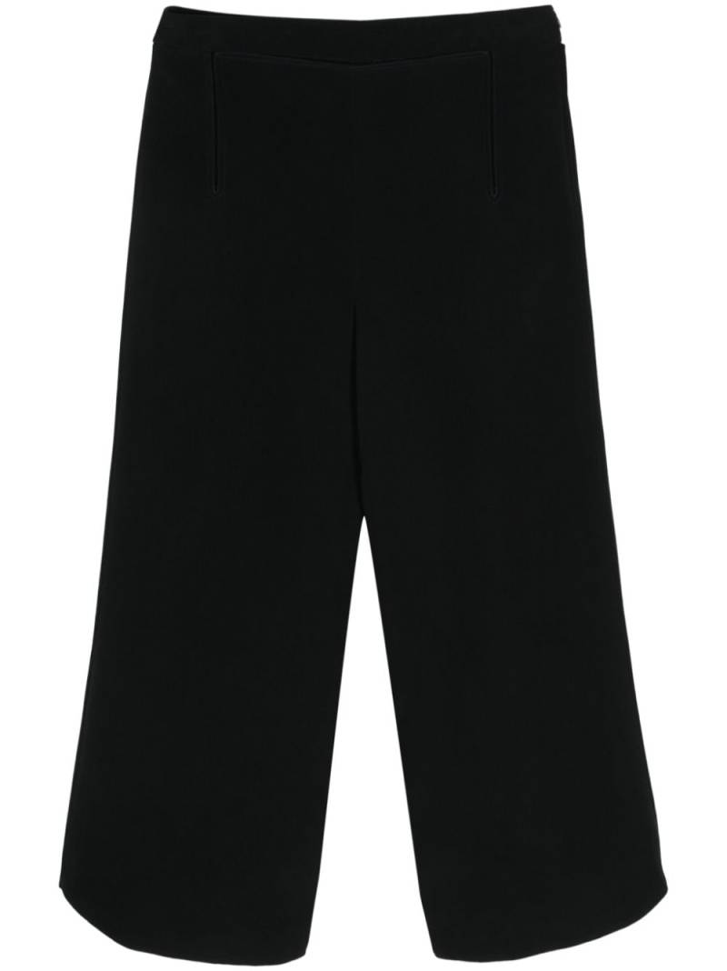 Giorgio Armani Pre-Owned 2000s mid-rise cropped trousers - Black von Giorgio Armani Pre-Owned