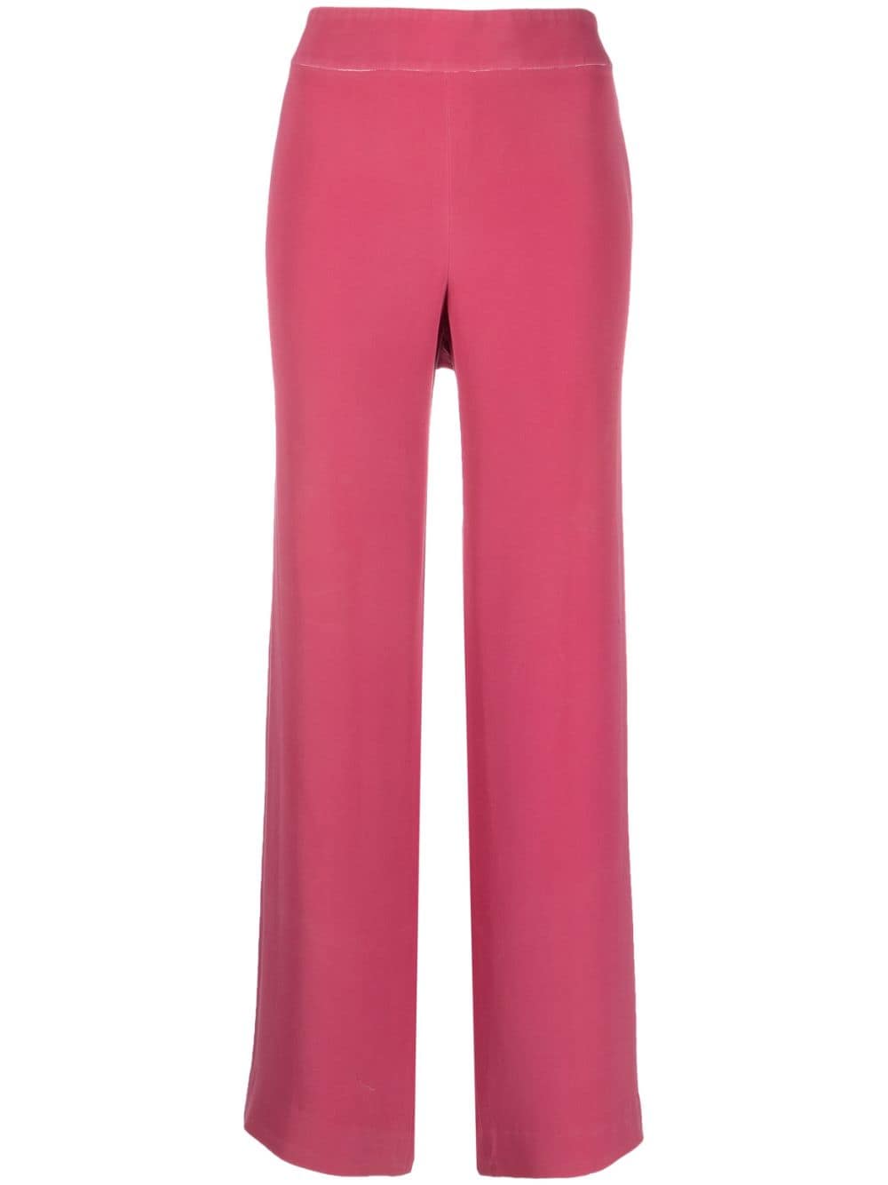 Giorgio Armani Pre-Owned 2000s wide-leg silk trousers - Pink von Giorgio Armani Pre-Owned