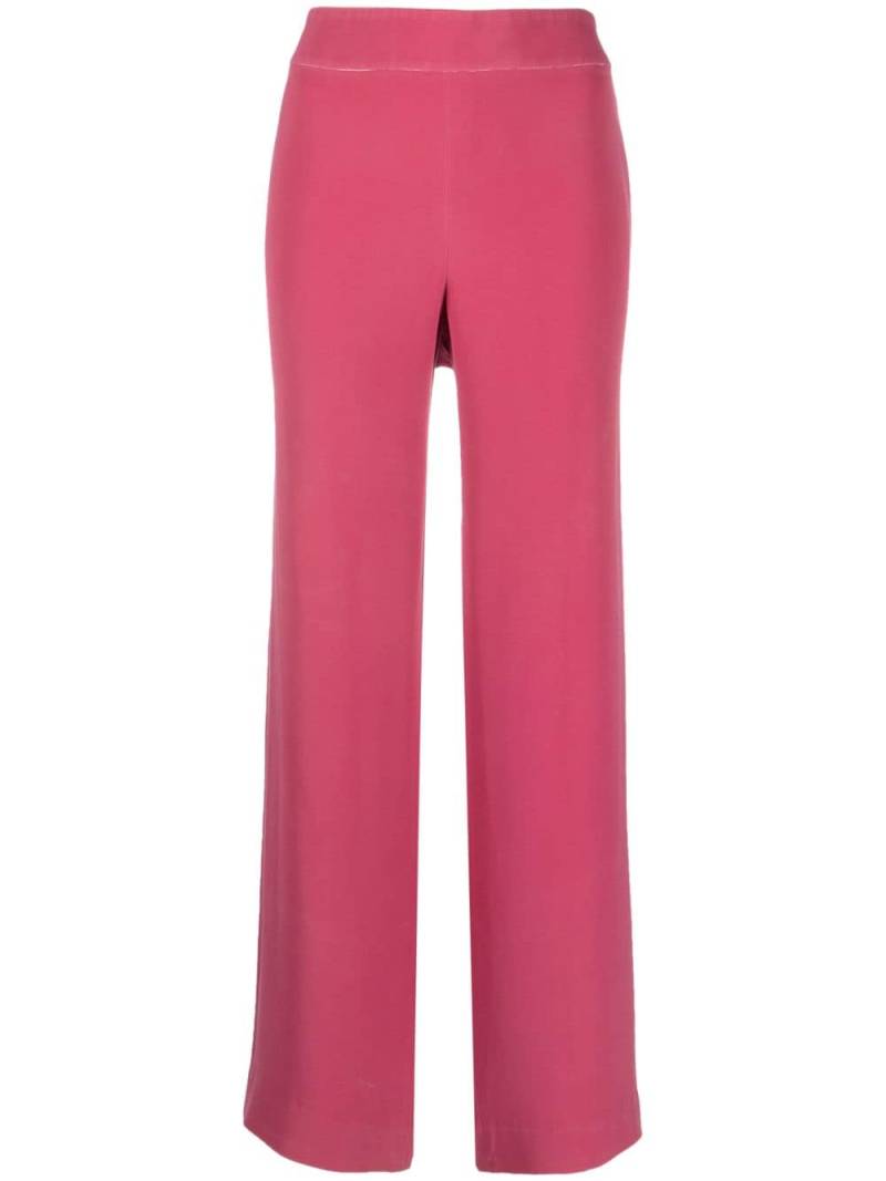 Giorgio Armani Pre-Owned 2000s wide-leg silk trousers - Pink von Giorgio Armani Pre-Owned