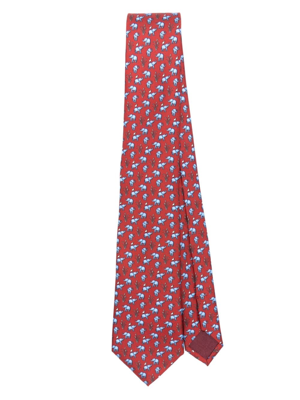 Giorgio Armani animal-motif tie - Red von Giorgio Armani