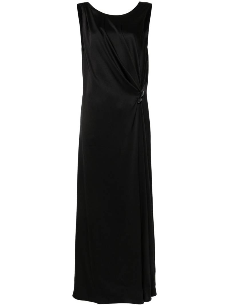 Giorgio Armani crystal-detail maxi dress - Black von Giorgio Armani