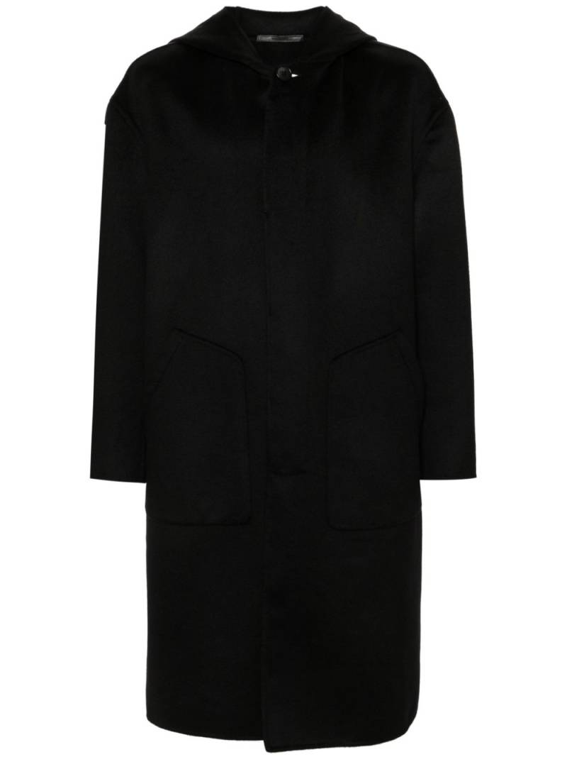 Giorgio Armani double-faced cashmere coat - Black von Giorgio Armani