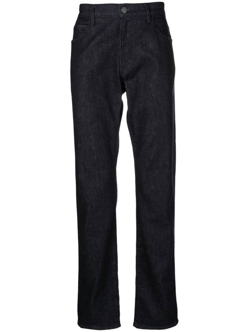 Giorgio Armani five-pocket slim-fit jeans - Blue von Giorgio Armani