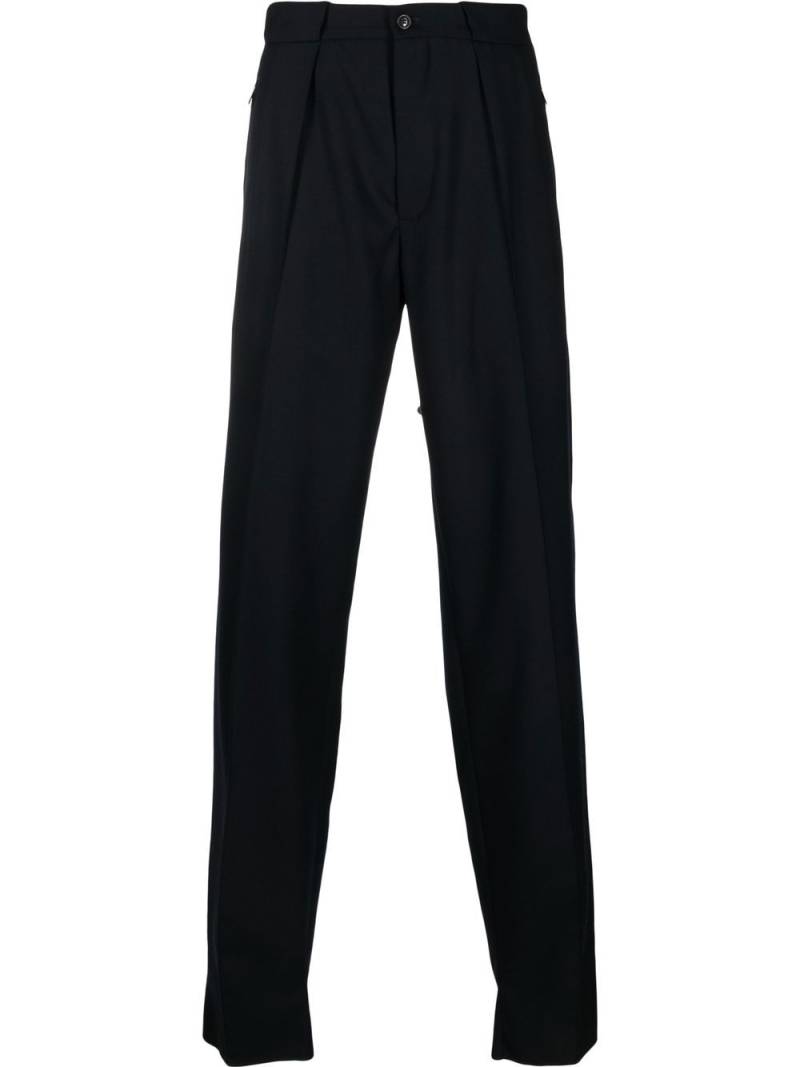 Giorgio Armani tapered tailored trousers - Blue von Giorgio Armani