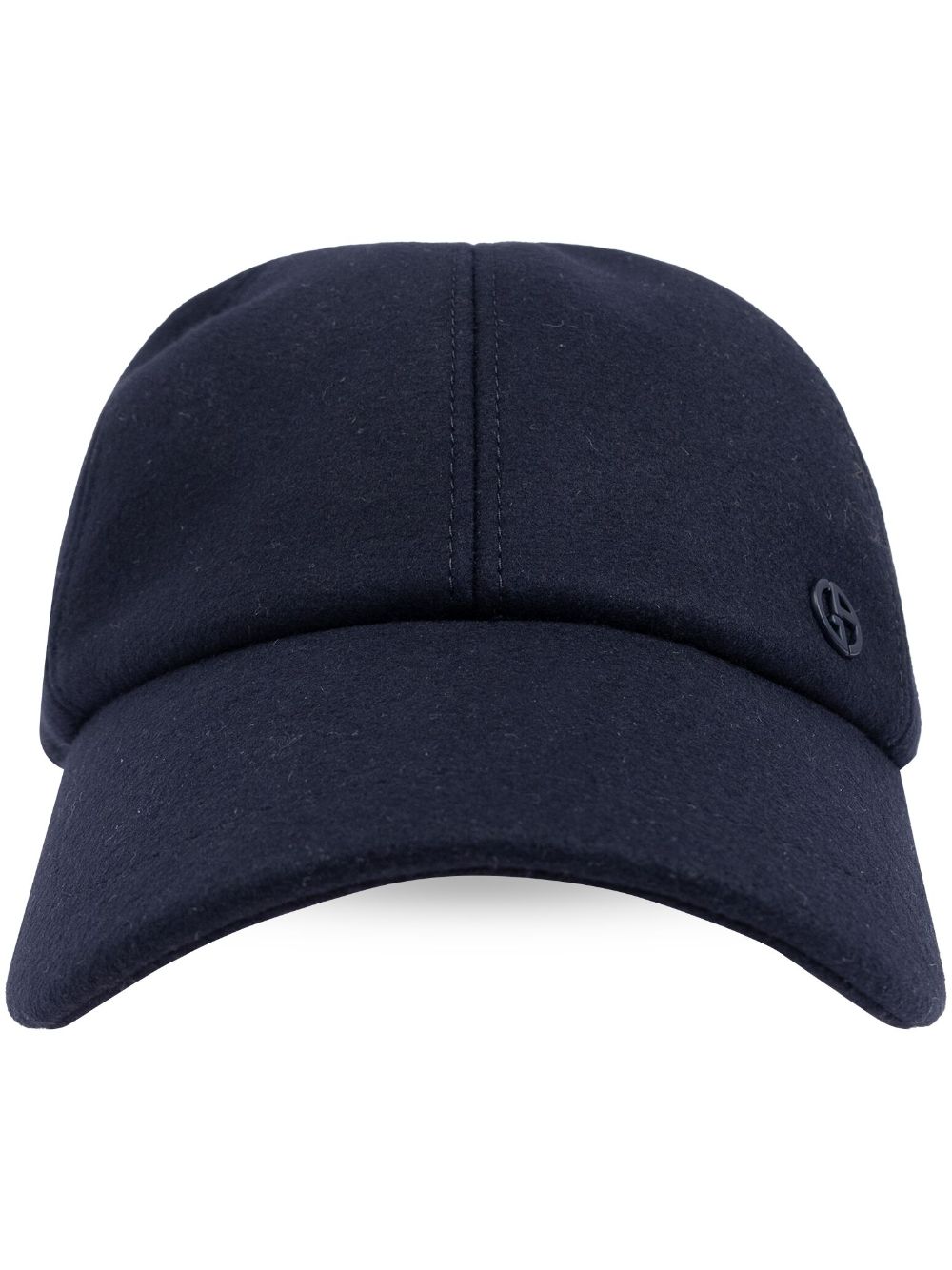 Giorgio Armani logo-patch baseball cap - Blue von Giorgio Armani