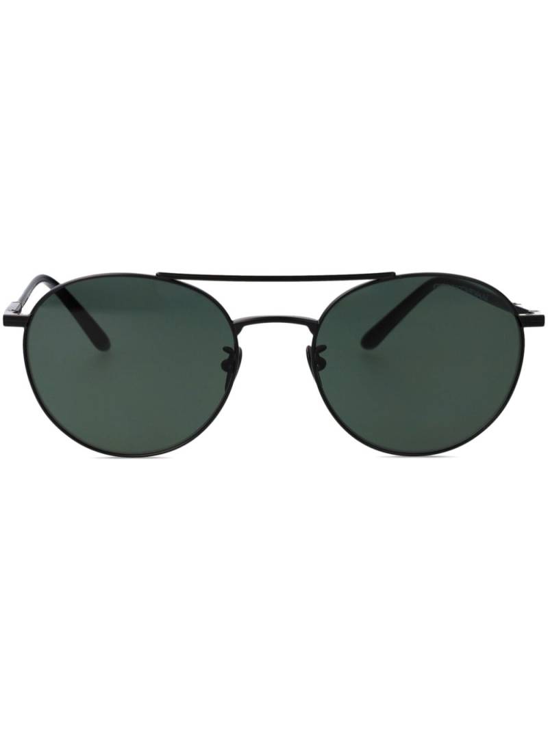 Giorgio Armani pilot-frame sunglasses - Black von Giorgio Armani