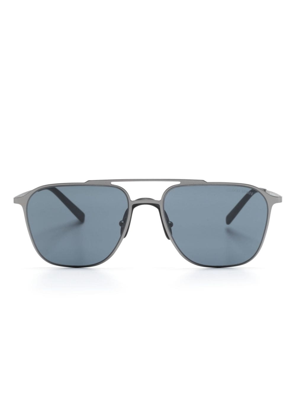 Giorgio Armani pilot-frame sunglasses - Grey von Giorgio Armani