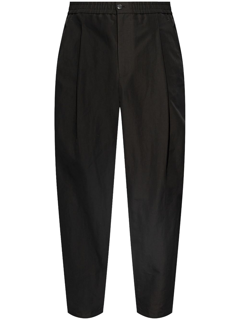 Giorgio Armani pleat-detail trousers - Black von Giorgio Armani