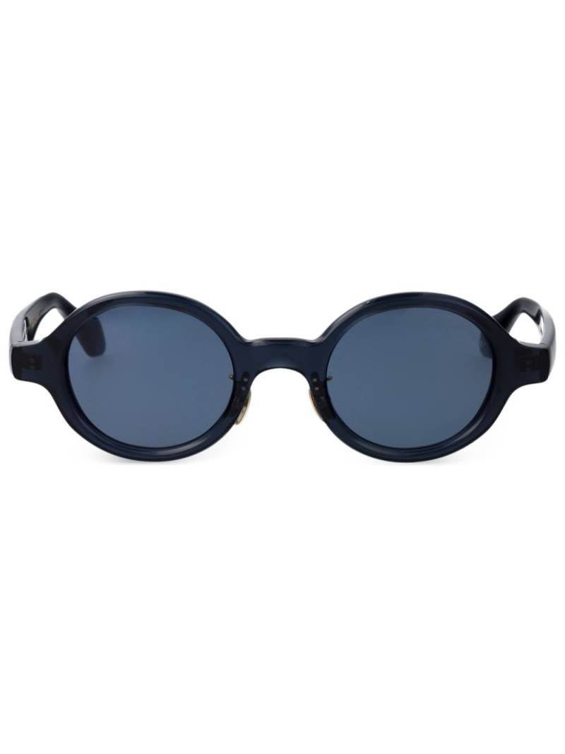 Giorgio Armani round-frame sunglasses - Blue von Giorgio Armani