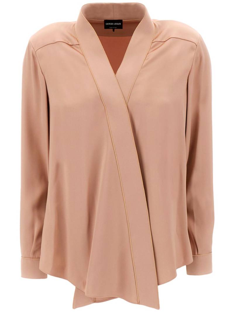 Giorgio Armani silk blouse - Pink von Giorgio Armani