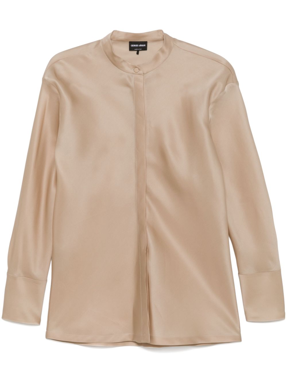 Giorgio Armani silk shirt - Neutrals von Giorgio Armani