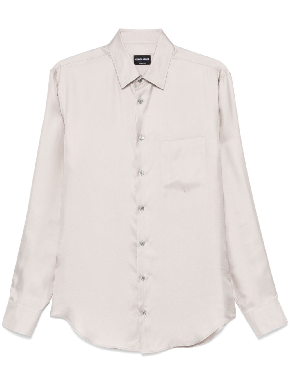 Giorgio Armani silk shirt - Silver von Giorgio Armani