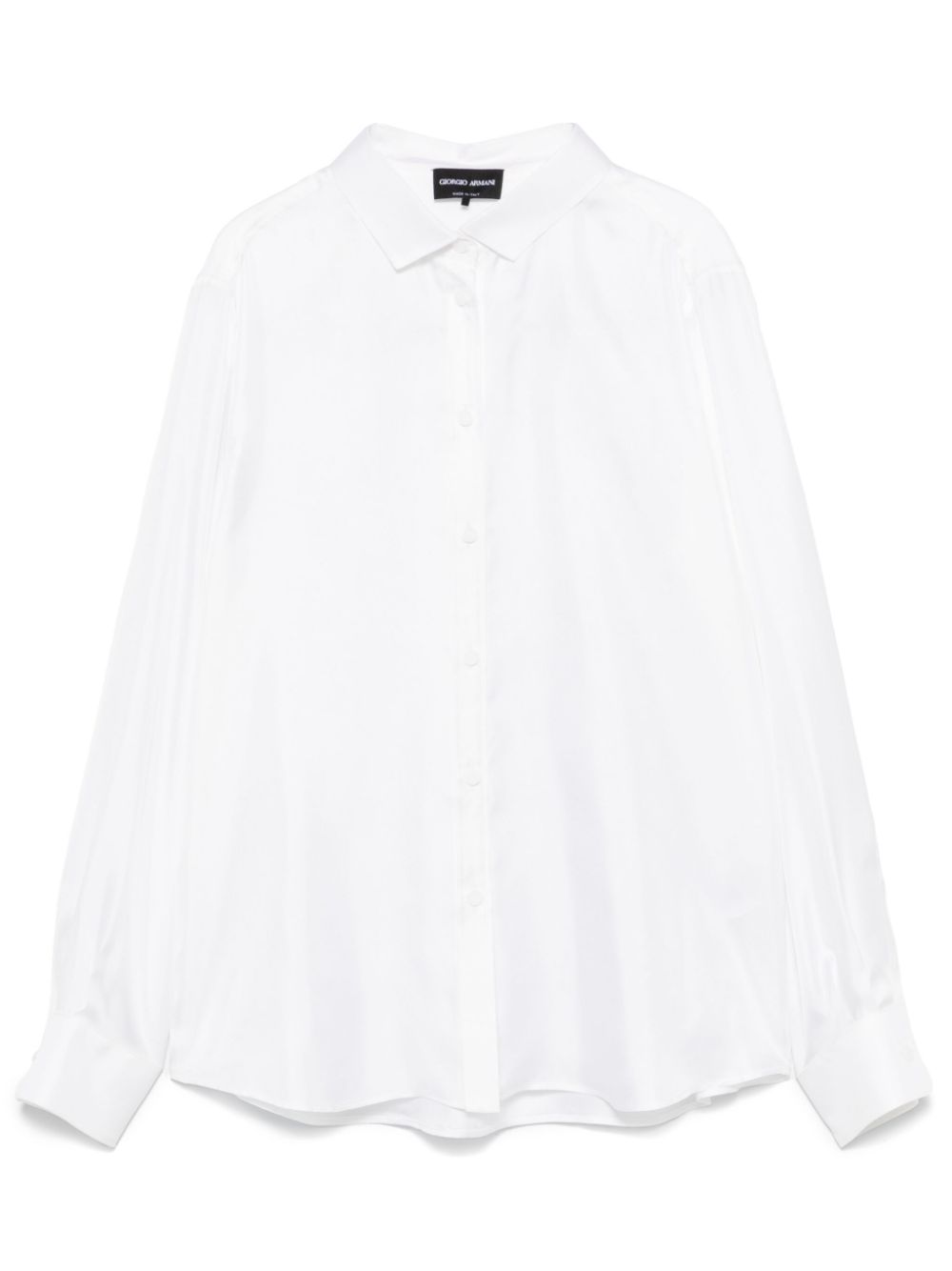 Giorgio Armani silk shirt - White von Giorgio Armani