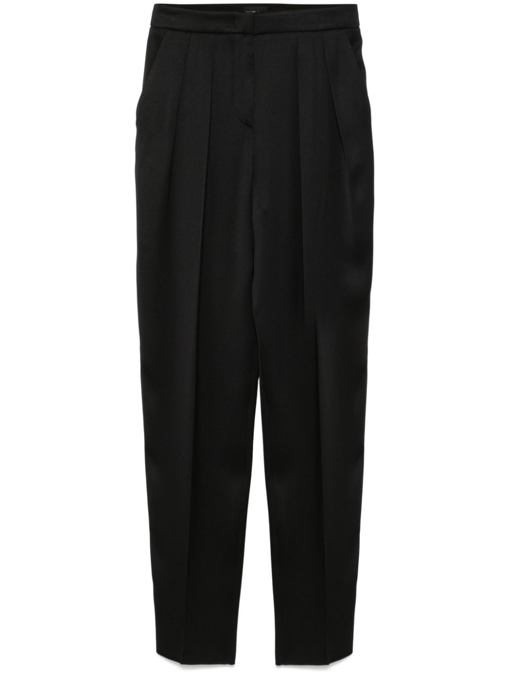 Giorgio Armani silk trousers - Black von Giorgio Armani