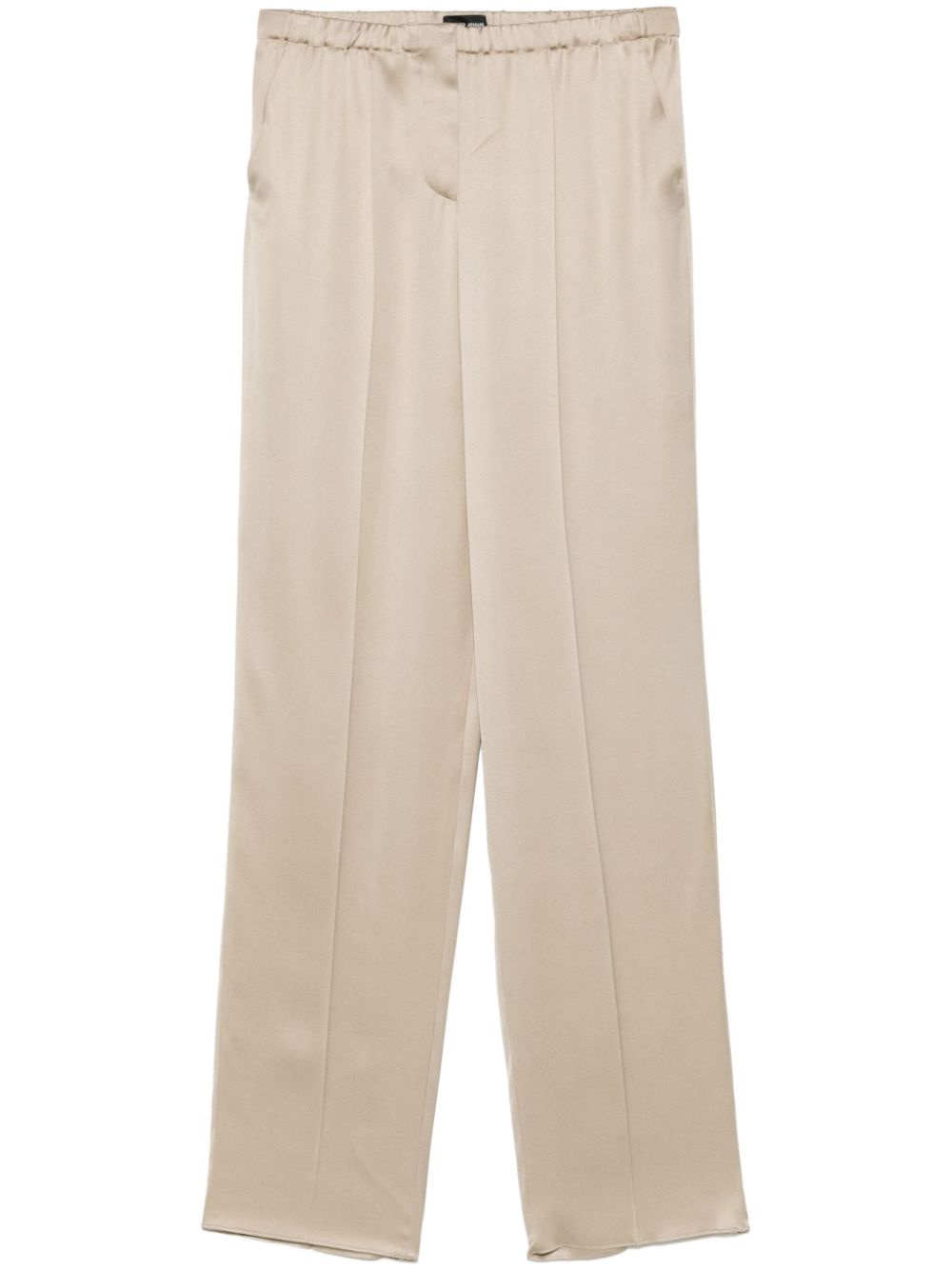 Giorgio Armani silk trousers - Neutrals von Giorgio Armani