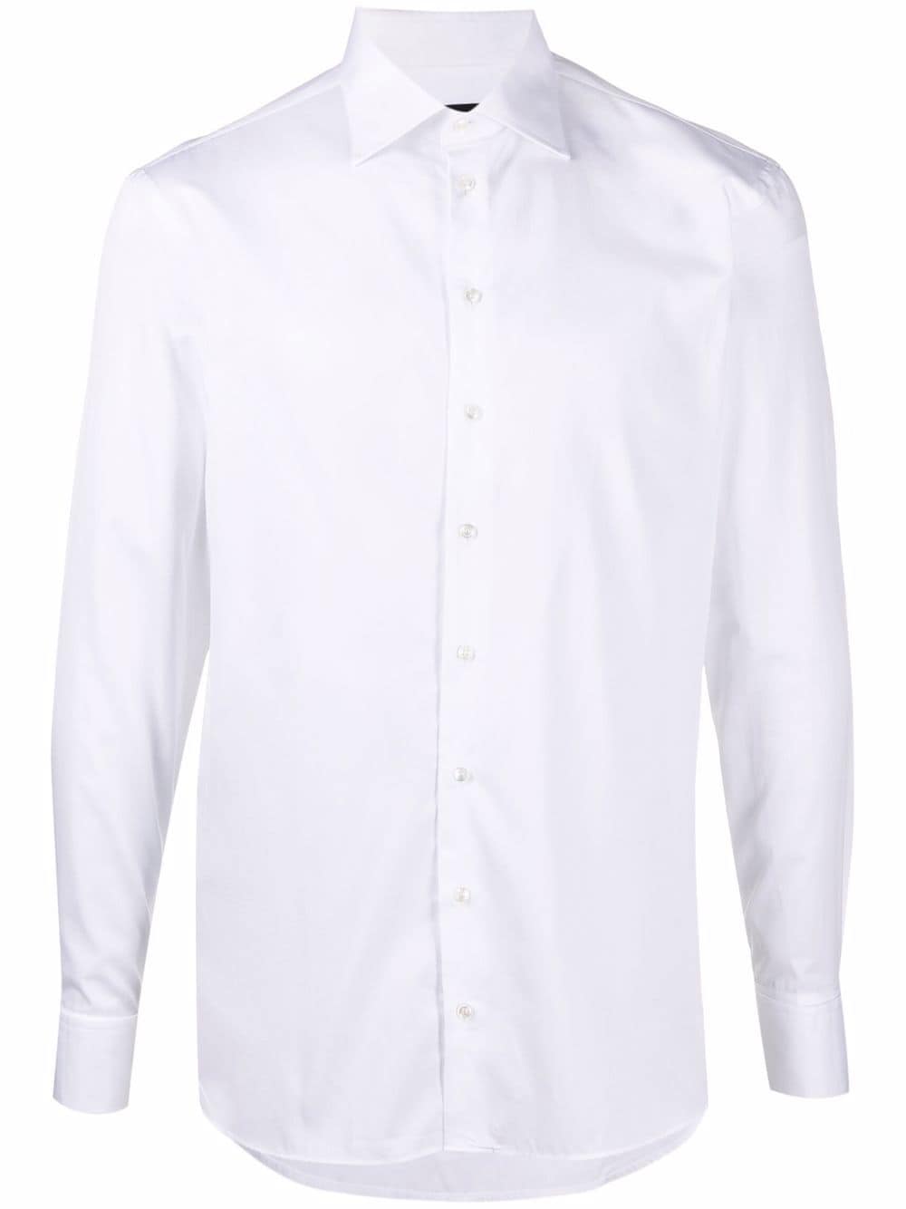 Giorgio Armani slim-cut shirt - White von Giorgio Armani