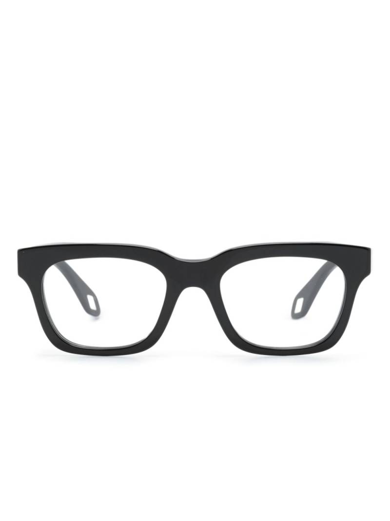 Giorgio Armani square-frame glasses - Black von Giorgio Armani