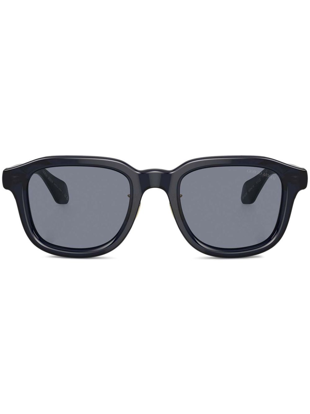 Giorgio Armani square-frame sunglasses - Blue von Giorgio Armani