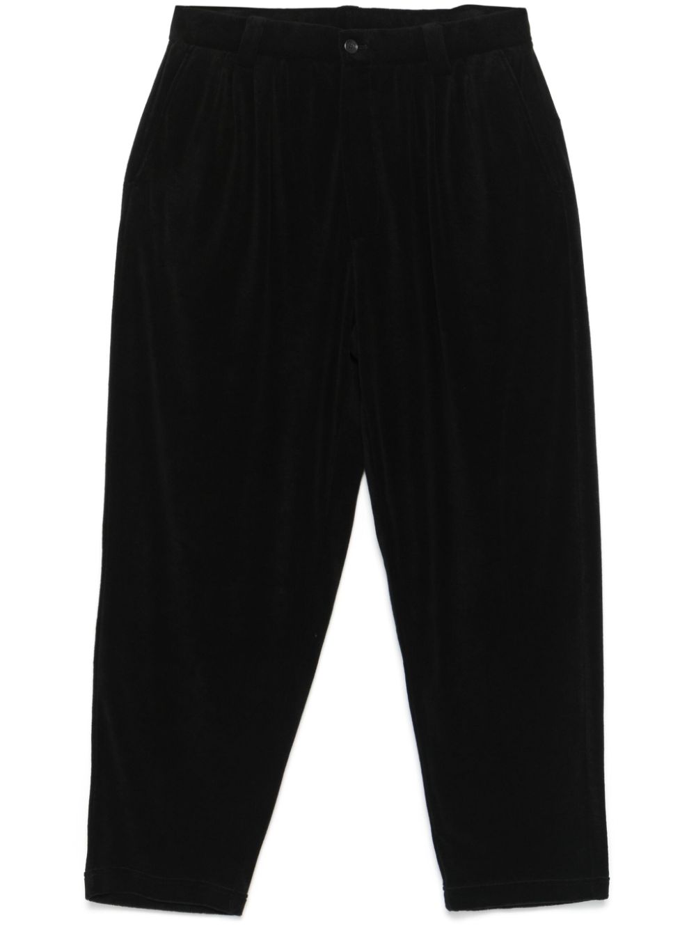 Giorgio Armani tapered trousers - Black von Giorgio Armani