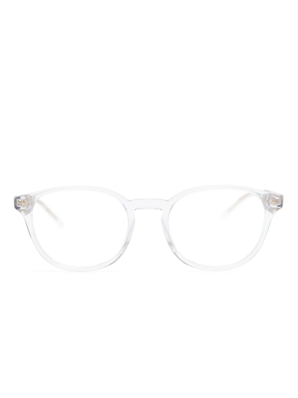 Giorgio Armani transparent-frame glasses - Neutrals von Giorgio Armani