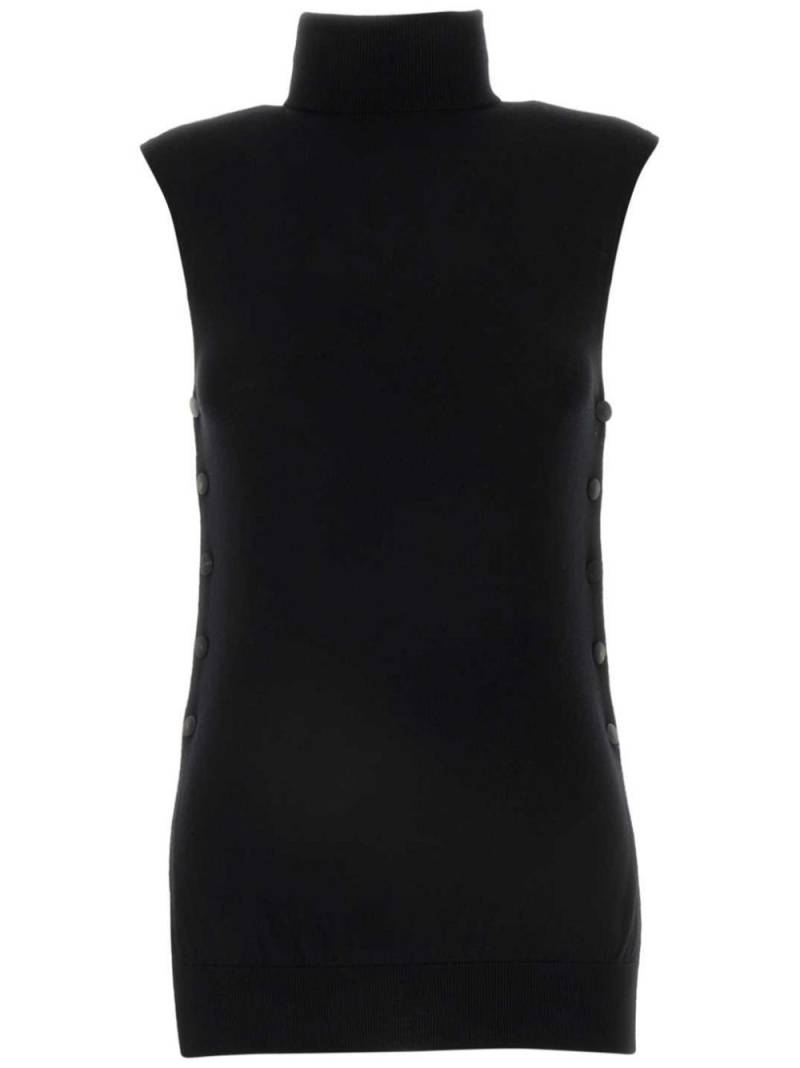 Giorgio Armani wool vest - Black von Giorgio Armani