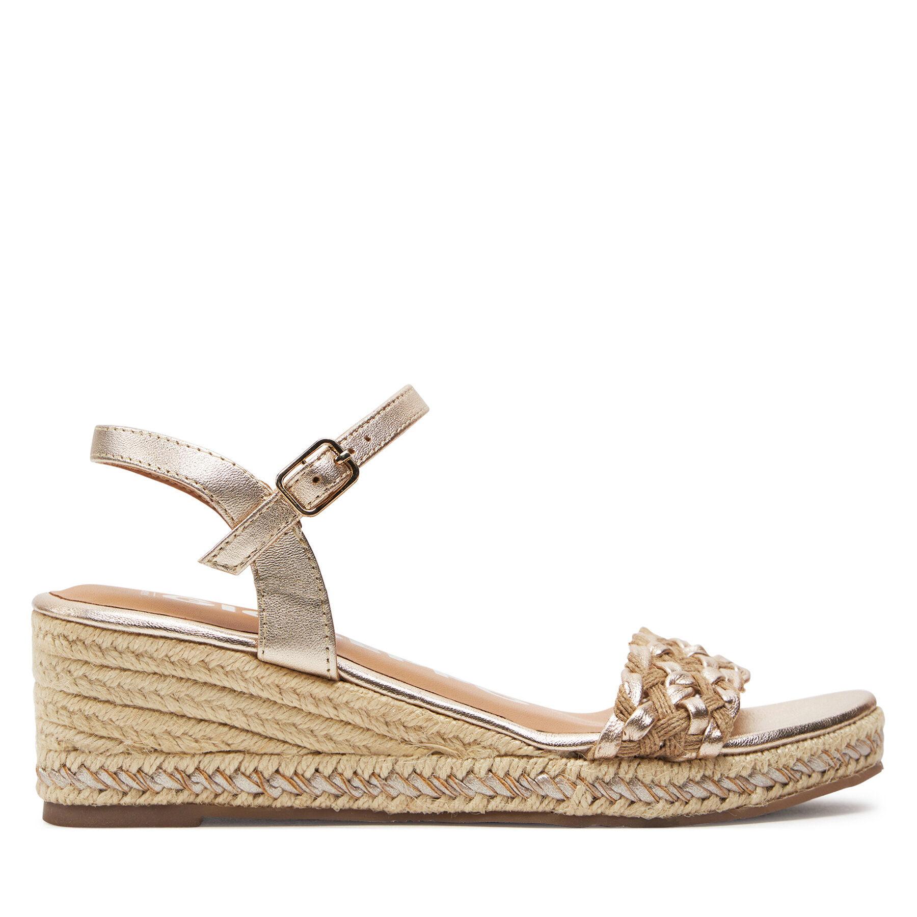 Espadrilles Gioseppo Sunol 72015-P Goldfarben von Gioseppo