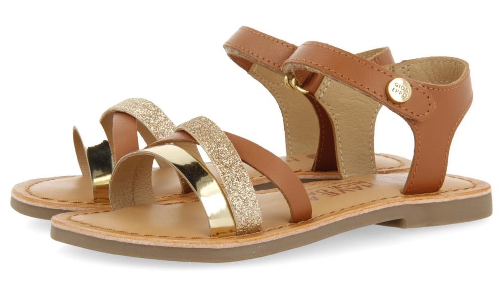 Gioseppo Sandale »LAWTEY«, Glitzer Sandale, Sommerschuh, Klettschuh, Sandalette, mit Glitzer von Gioseppo