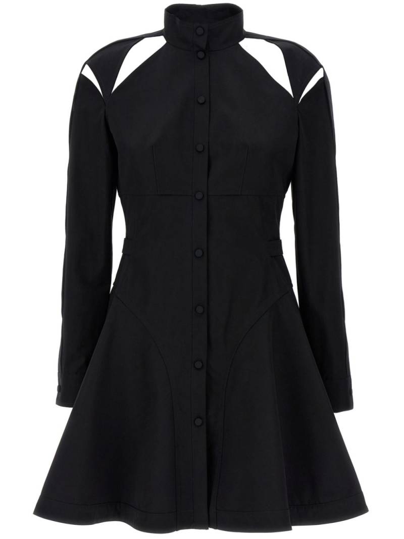 Giovanni Bedin cut-out mini dress - Black von Giovanni Bedin