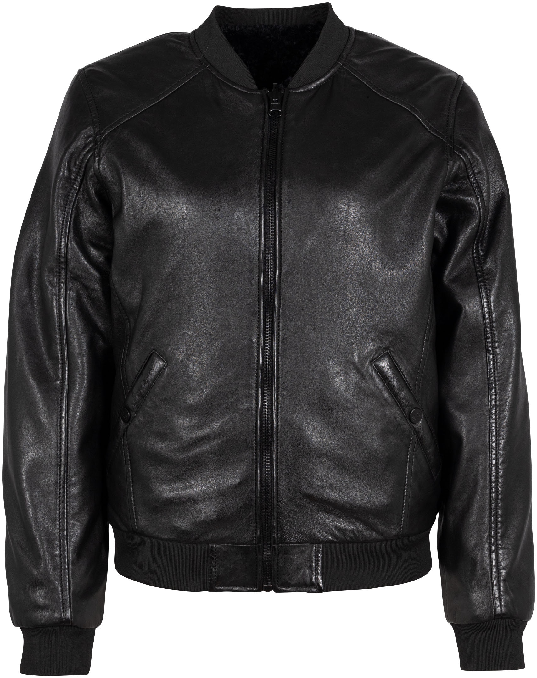Mauritius Lederjacke »G2WDilay OS«, vorn mit Fellimitat, hinten aus Leder Mauritius Lederjacke »G2WDilay OS«, vorn mit Fellimitat, hinten aus Leder von Mauritius