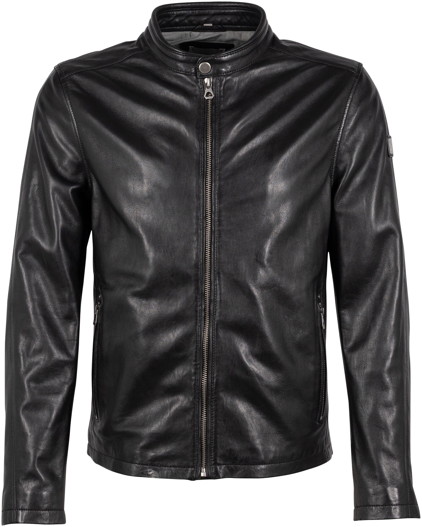 Mauritius Lederjacke »GMNamik«, mit Reissverschluss, Stehkragen Mauritius Lederjacke »GMNamik«, mit Reissverschluss, Stehkragen von Mauritius