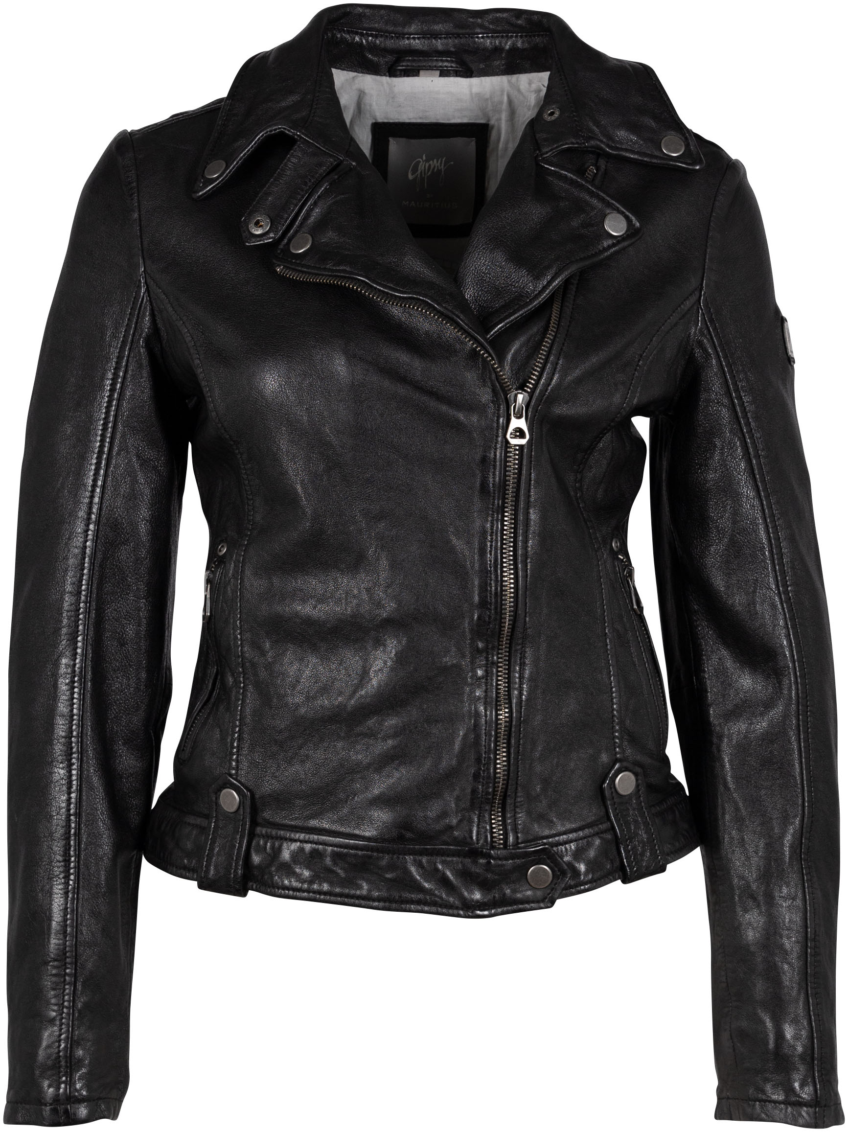 Mauritius Lederjacke »GWFaible W24«, mit asymetrischem Reissverschluss, Zierriegel Mauritius Lederjacke »GWFaible W24«, mit asymetrischem Reissverschluss, Zierriegel von Mauritius