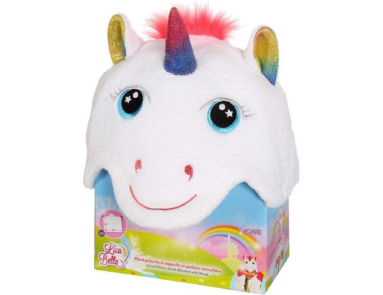 Plüsch Einhorn Kuscheldecke Unisex  ONE SIZE von Gipsy