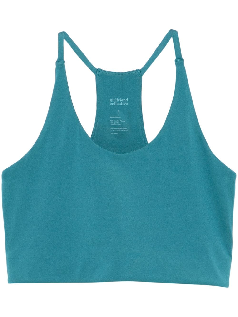 Girlfriend Collective Cleo sports bra - Green von Girlfriend Collective