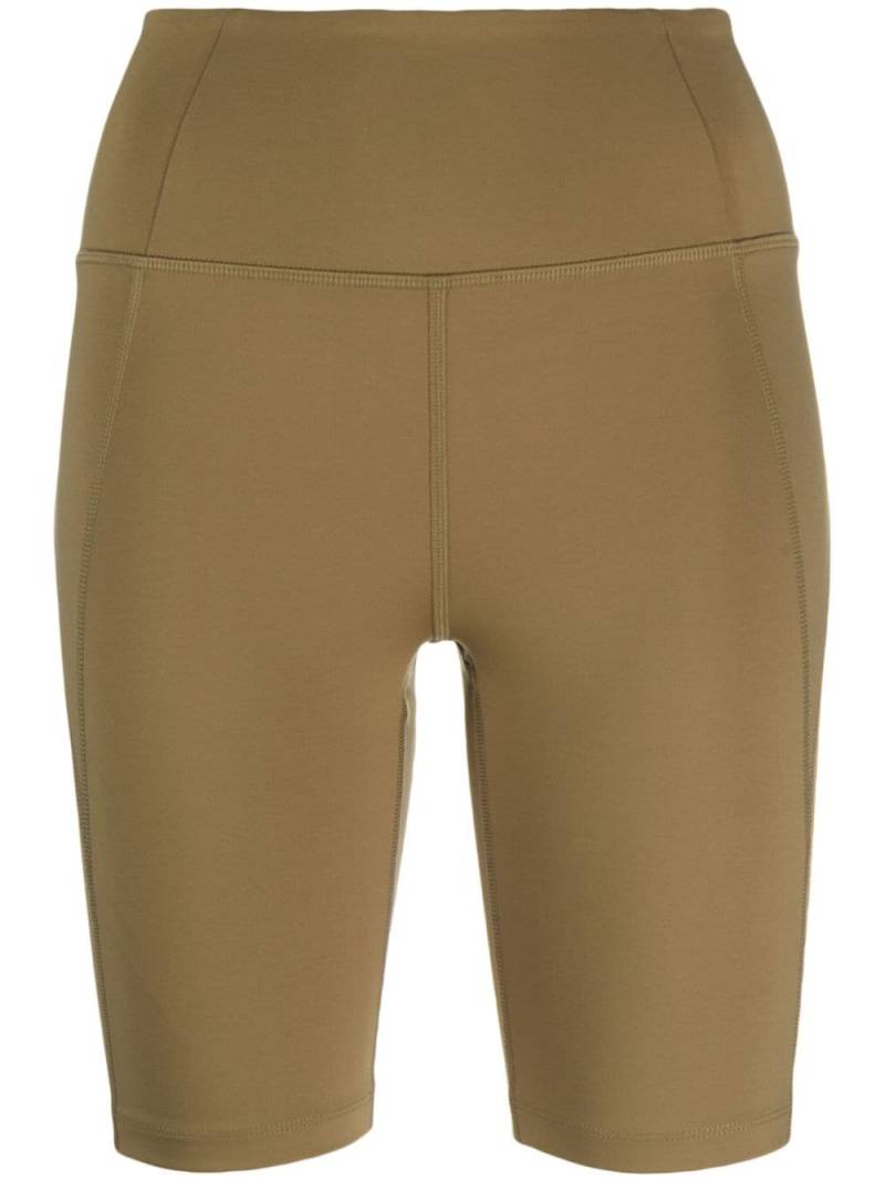 Girlfriend Collective high-waisted bike shorts - Green von Girlfriend Collective