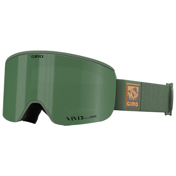 Giro - Axis Vivid S3 (VLT 9%) + S1 (VLT 58%) - Skibrille grün von Giro