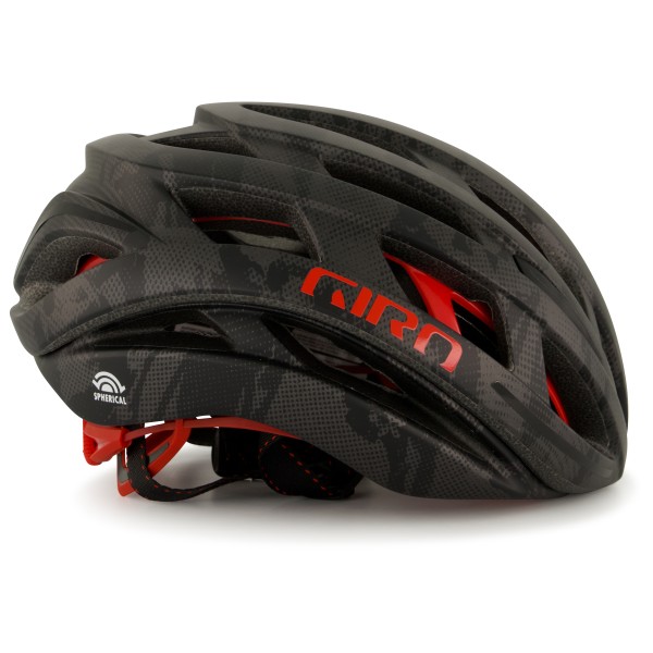 Giro - Helios Spherical - Velohelm Gr 51-55 cm - S;55-59 cm - M;59-63 cm - L grau;schwarz von Giro