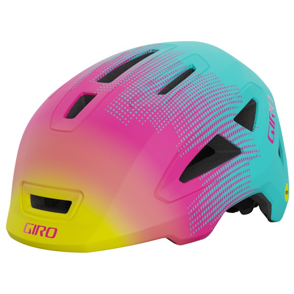 Giro - Kid's Scamp II - Velohelm Gr 45-49 cm - XS matte teal /rosa von Giro