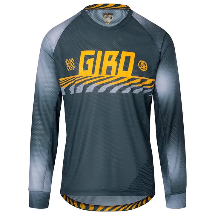 Giro M Roust LS Jersey Bikeshirt dunkelgrau von Giro