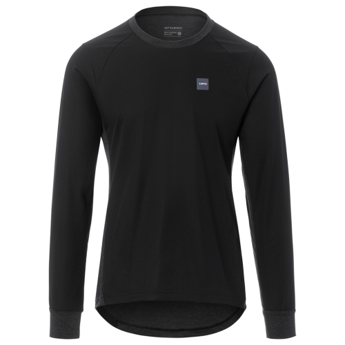 Giro M Roust LS Wind Jersey - schwarz (grosse: L) von Giro