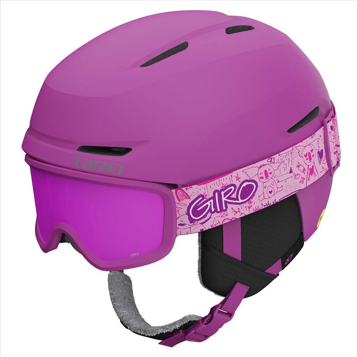 Giro Spur Flash Combo Helmet Skihelm fuchsia von Giro