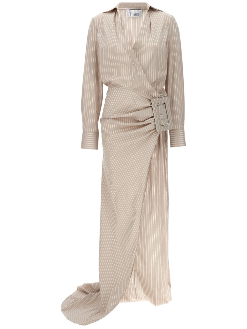 Giuseppe Di Morabito buckle-detail maxi dress - Neutrals von Giuseppe Di Morabito