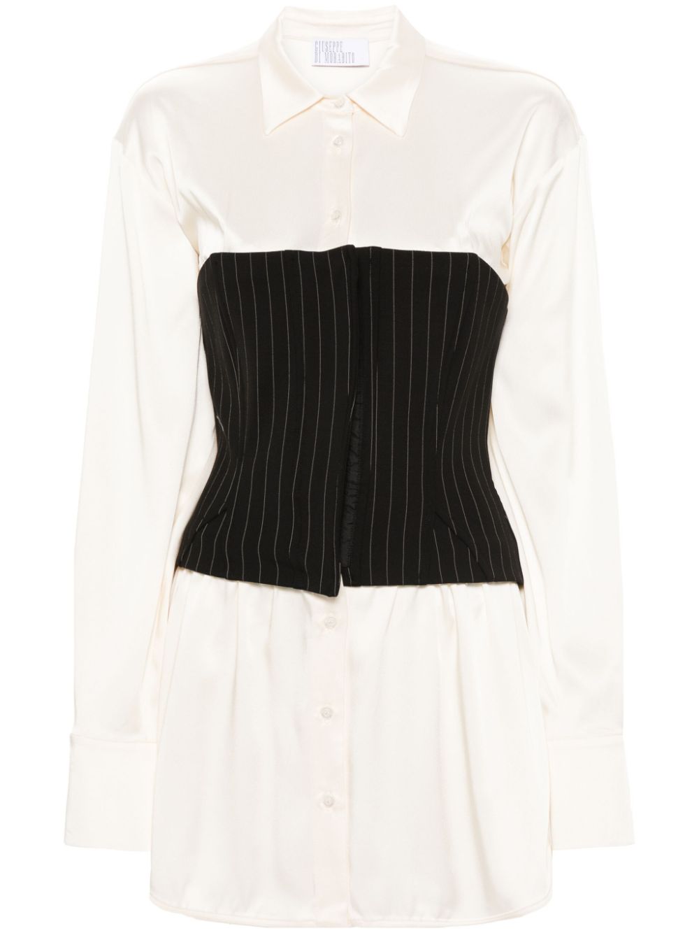 Giuseppe Di Morabito corset-detail mini dress - Neutrals von Giuseppe Di Morabito