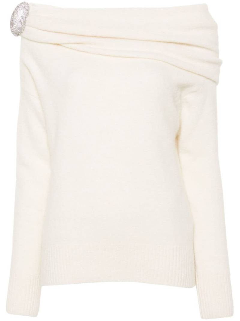 Giuseppe Di Morabito cowl-neck sweater - Neutrals von Giuseppe Di Morabito