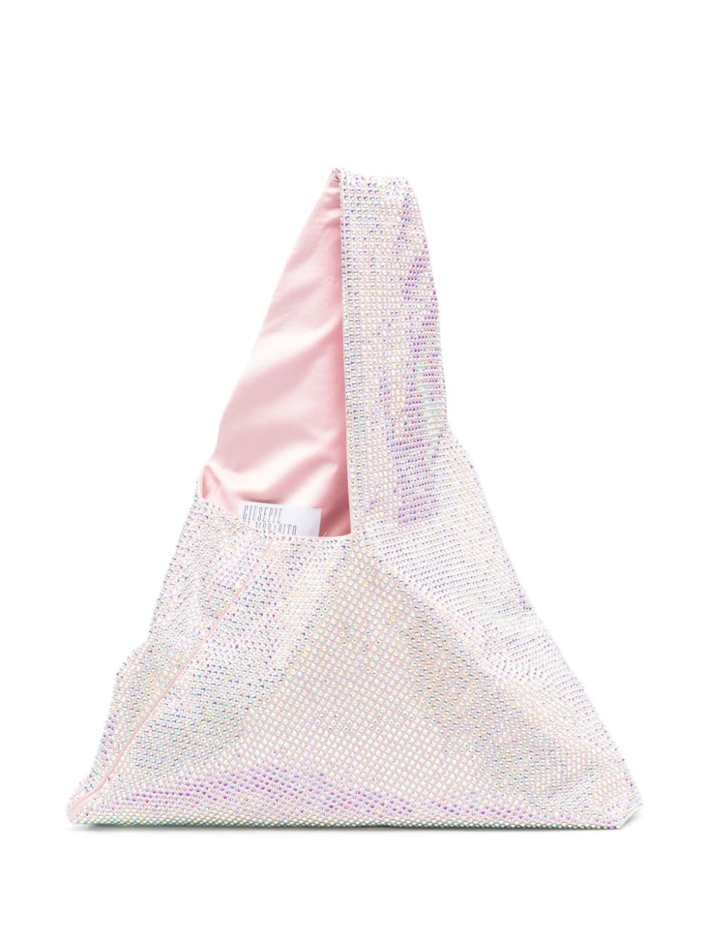 Giuseppe Di Morabito crystal-embellished shoulder bag - Pink von Giuseppe Di Morabito