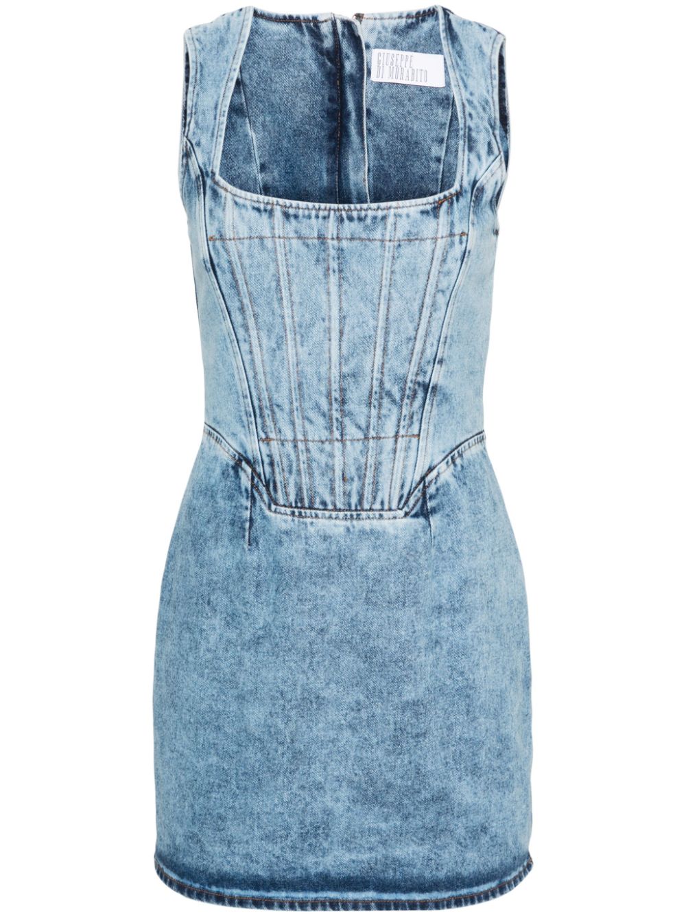 Giuseppe Di Morabito denim corset mini dress - Blue von Giuseppe Di Morabito