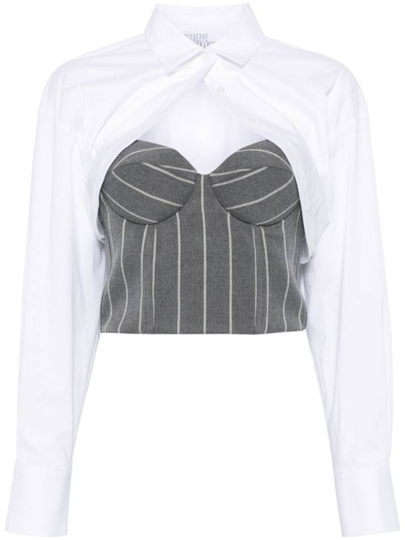 Giuseppe Di Morabito detachable-panel top - White von Giuseppe Di Morabito