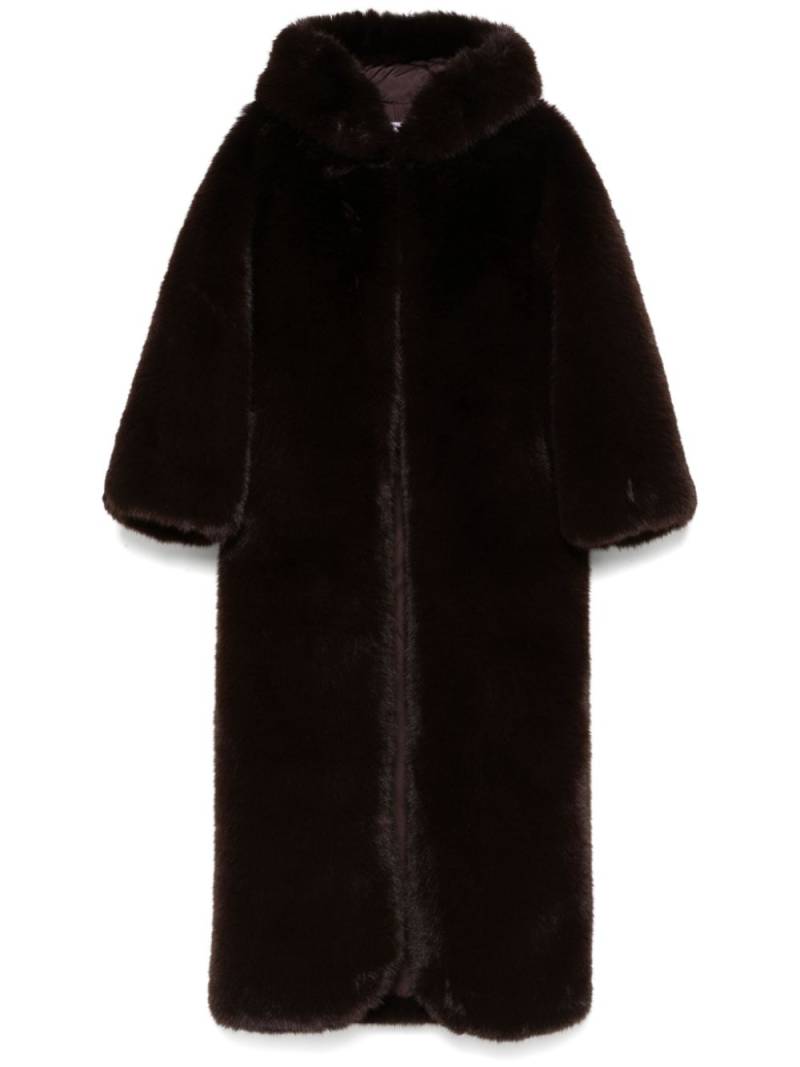 Giuseppe Di Morabito faux-fur coat - Brown von Giuseppe Di Morabito