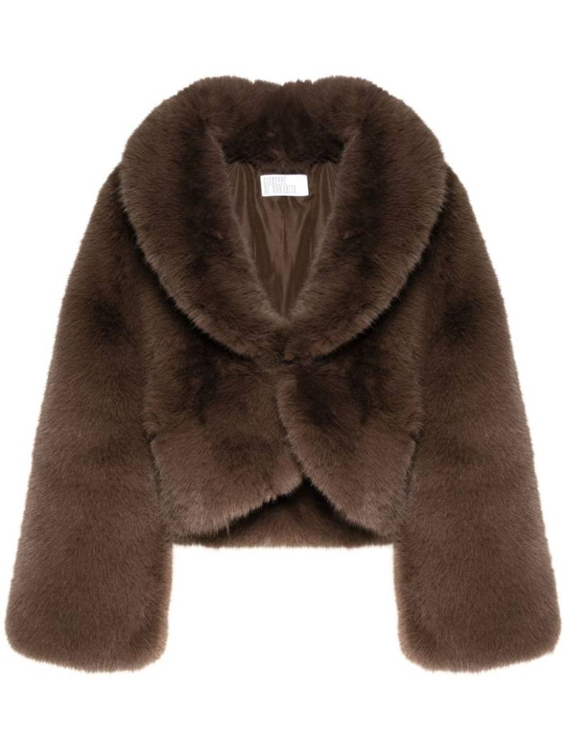 Giuseppe Di Morabito faux-fur jacket - Brown von Giuseppe Di Morabito