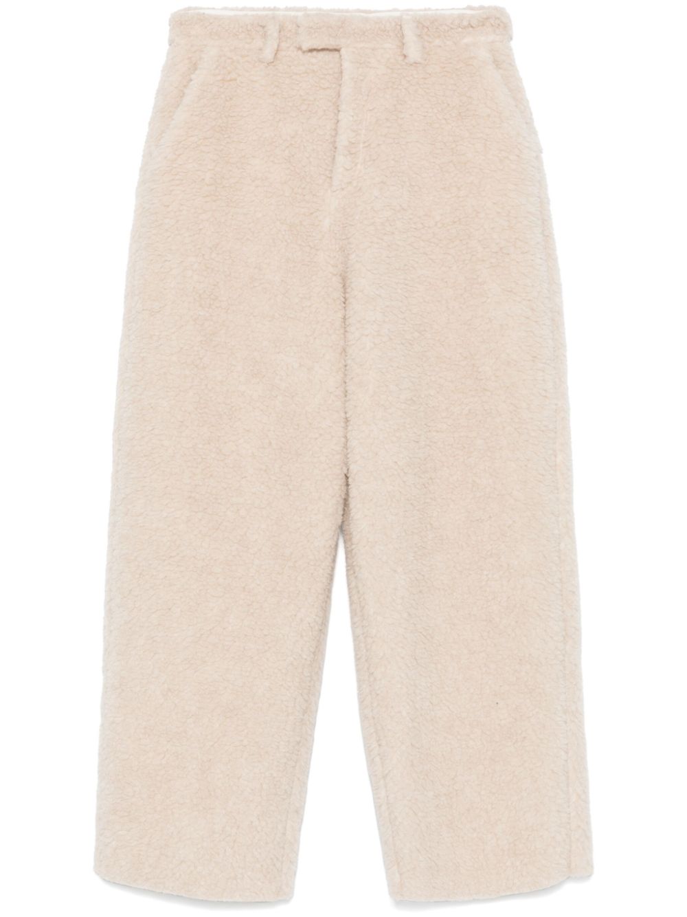 Giuseppe Di Morabito faux-shearling trousers - Neutrals von Giuseppe Di Morabito