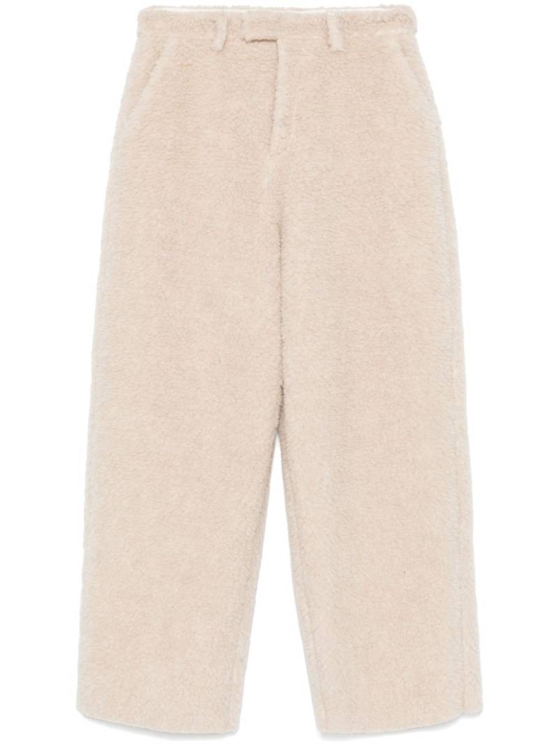 Giuseppe Di Morabito faux-shearling trousers - Neutrals von Giuseppe Di Morabito